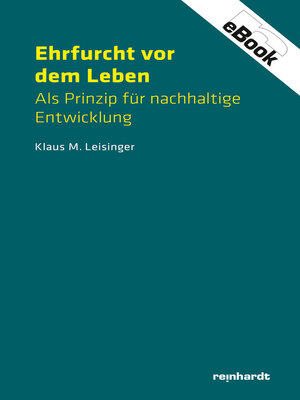 cover image of Ehrfurcht vor dem Leben